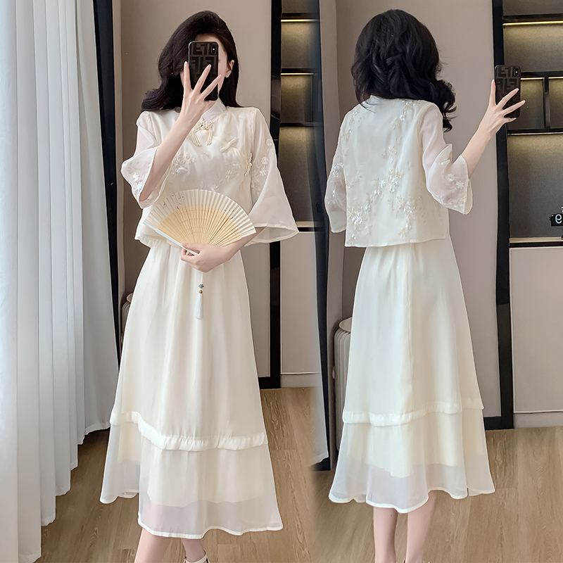 new-chinese-style-embroidered-two-piece-dress-set-for-women-summer-2025_1 New Chinese Style Embroidered Two-Piece Dress Set for Women Summer 2025
